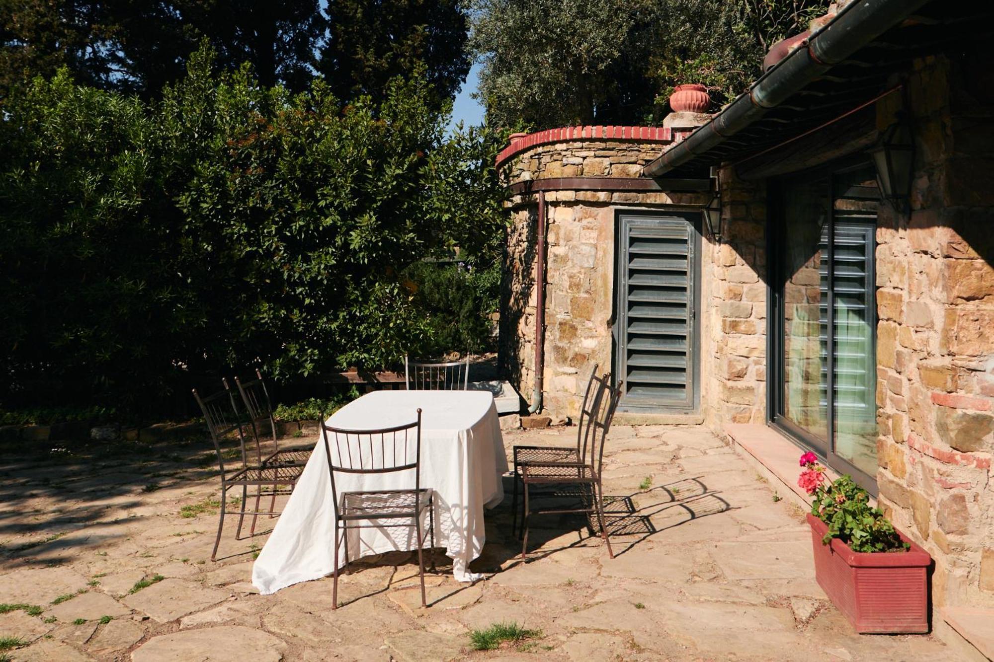 Willa Fattoria Poggio Di Fiesole Zewnętrze zdjęcie